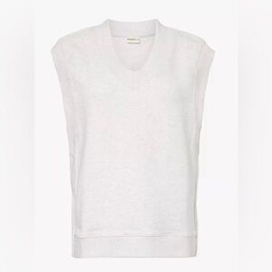 Adanola Light Gray V-Neck Sweater Vest